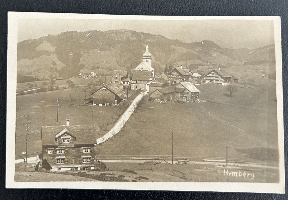 Ansichtskarten: Fotokarte Hemberg  – Gebraucht aus Horw von Tellbub