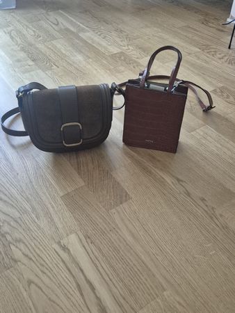 Taschen Set braun Kunstleder Damen neuwertig