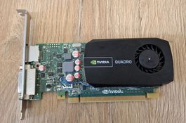 Nvidia Quadro 600 Grafikkarte 1 GB VRAM