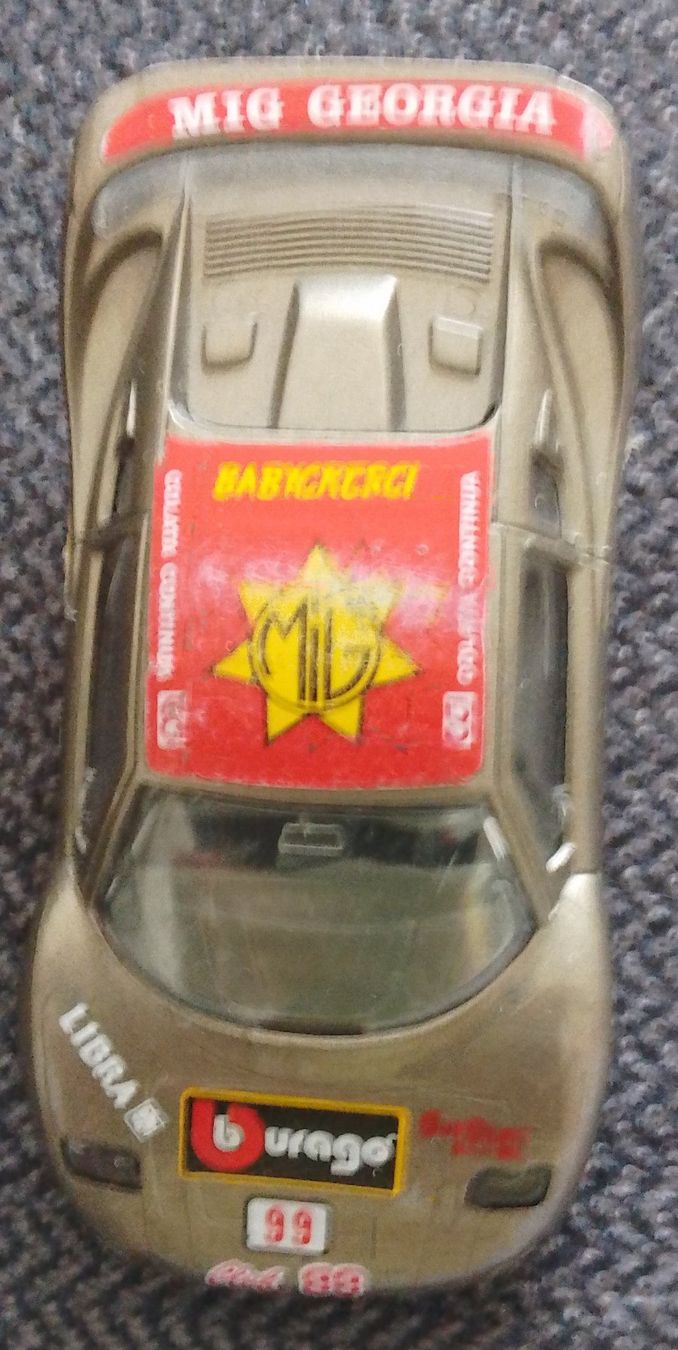 Bburago Modellini d'auto: Bburago MCA centenaire 1/43  (Auto) – Usato da Wohlen AG venduto da salamanderspielwaren