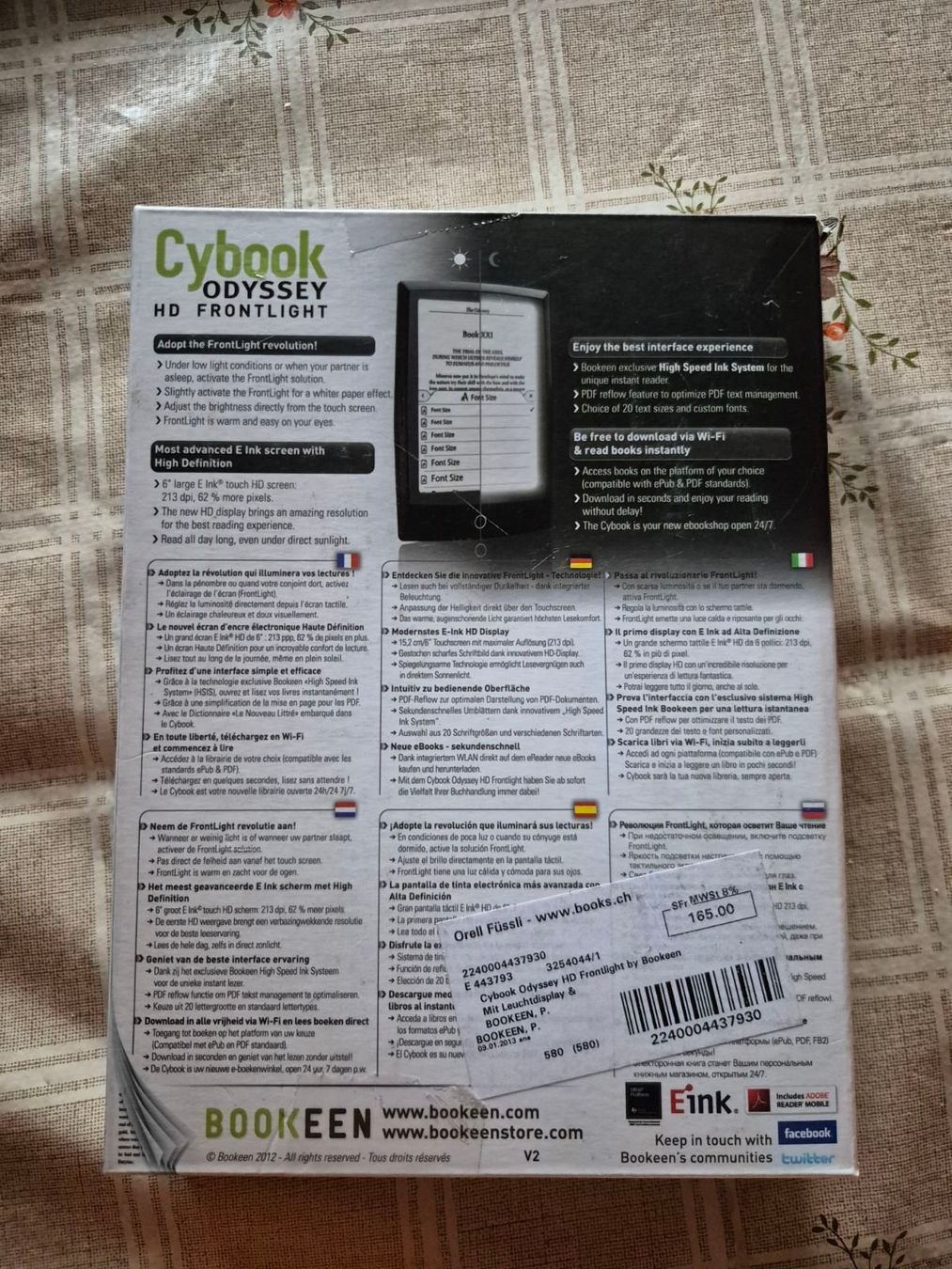 Tablet PC: Ebook Cybook – Gebraucht aus Reinach AG von nae_zp7g 5