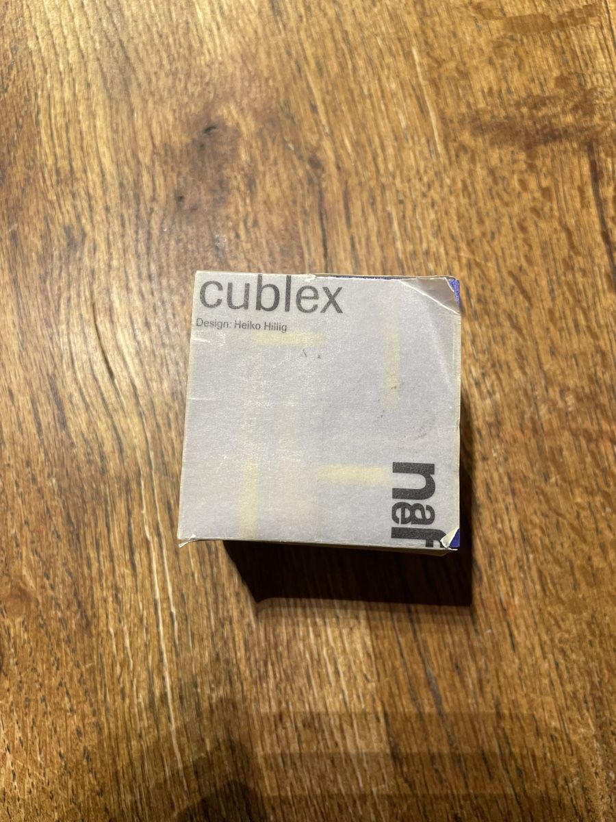 Naef Spielzeuge: Naef cublex Nr 9641 Design Heiko Heilig – Gebraucht aus Basel von good_forms