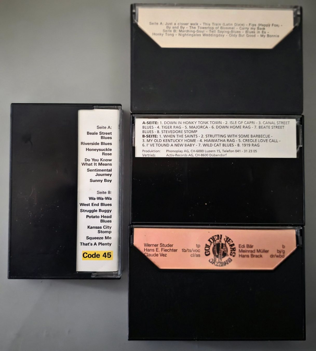 Musicassette: Various 4 MC– Dixieland – Usato da Root venduto da atelier22 1