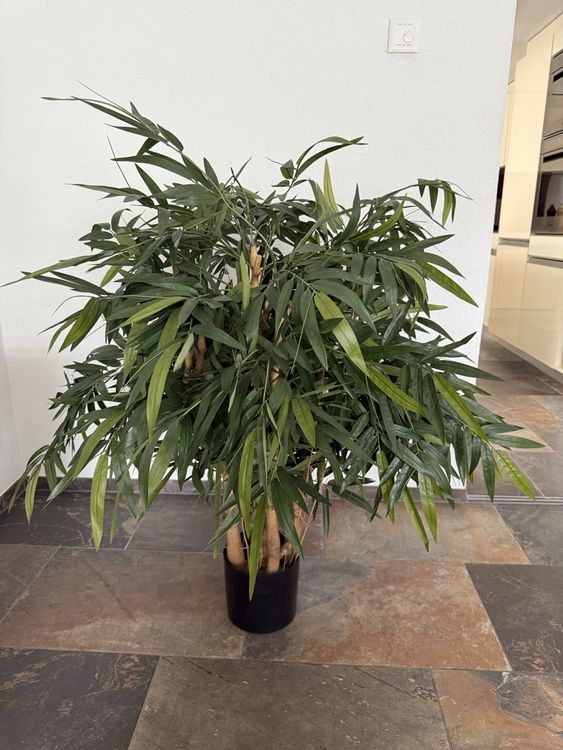 Produktbild von Handgehäkelte Blumen Topfpflanzen - Strick Dekoration Für Zuhause & Büro