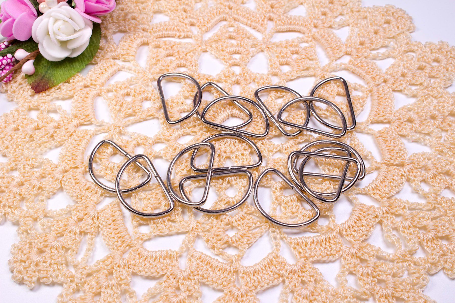 Stoffe: D-Ring - Taschenring - 25 mm – Neu und originalverpackt aus Zollikofen von Blackie