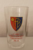 FC Basel 75 Jahre  Weisswein / Schnapsglas