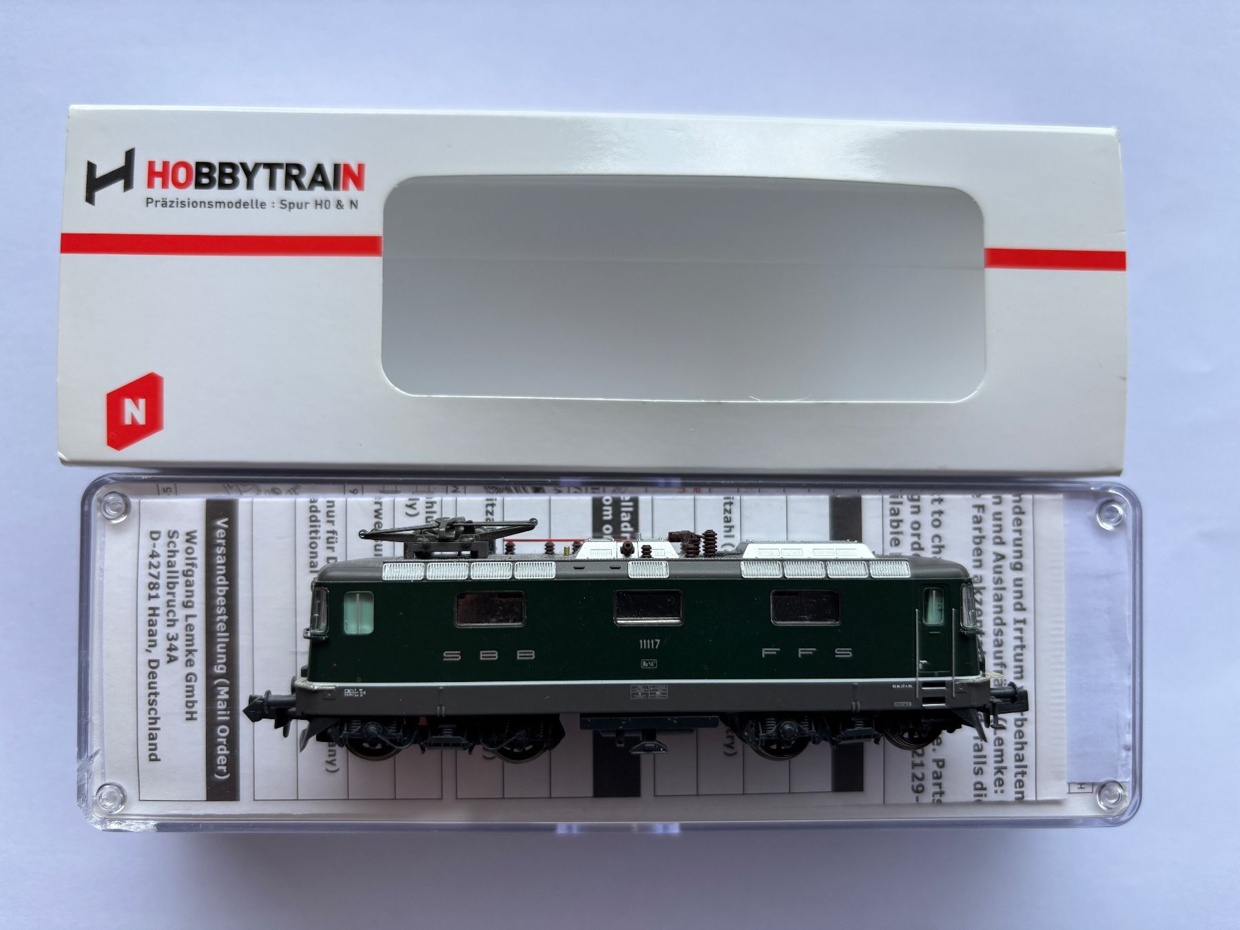 Hobbytrain Modellini di ferrovie: Re 4/4 ll SBB Hobbytran – Usato da Luzern venduto da Tlubrr 4