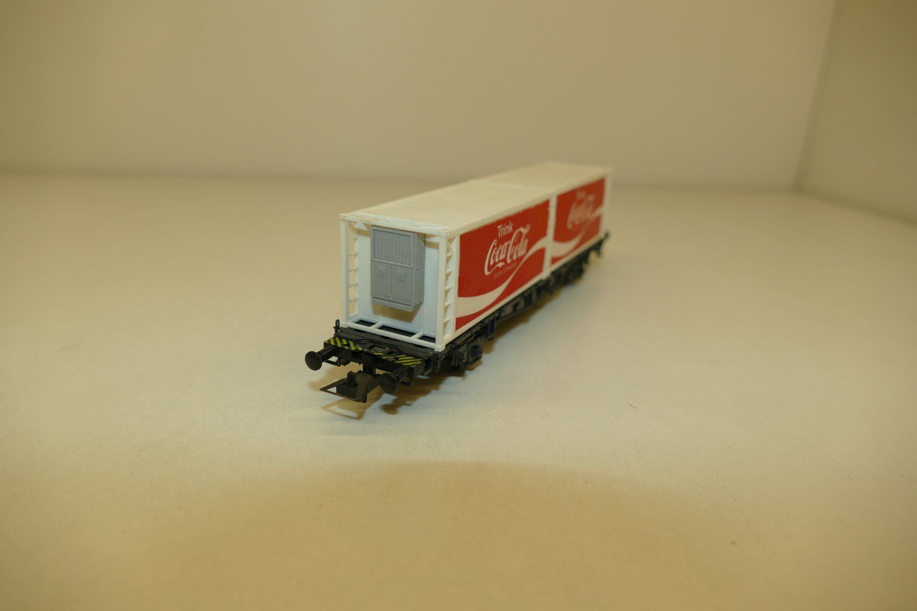 Modellini di ferrovie: Röwa H0: RIV Containerwagen Coca Cola – Usato da Niederhasli venduto da rail-duerst 3