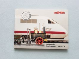 Märklin, Katalog, catalogue 1991/92, en français, 336 pages