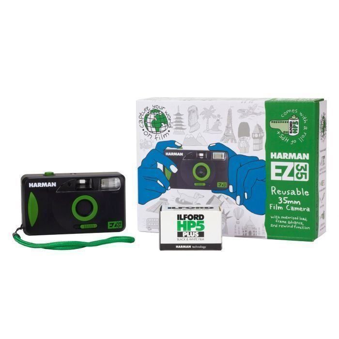 Fotocamera: Harman Kompaktkamera EZ-35 mit Motor – Nuovo e nell'imballaggio originale da Halden venduto da TopFoto 4