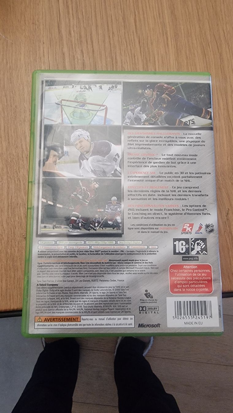 Microsoft Giochi: NHL 2K6 // XBOX 360 – Usato da Lausanne venduto da Intercostal 1