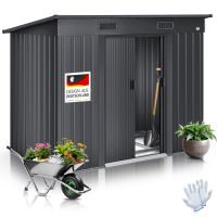 Metall Gerätehaus 3,4 m³ mit fundament