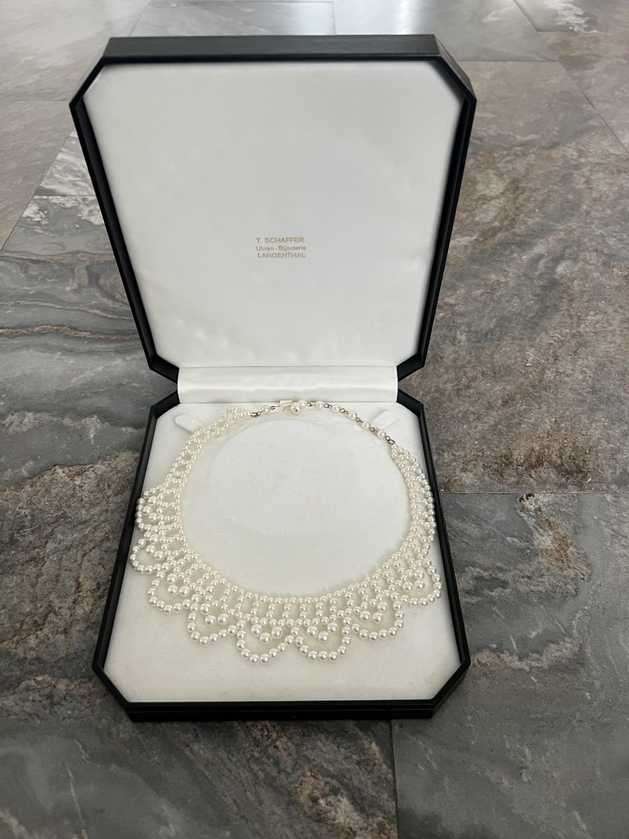 Perle (finte): Elegante Perlenkette – Usato da Roggwil BE venduto da adler78