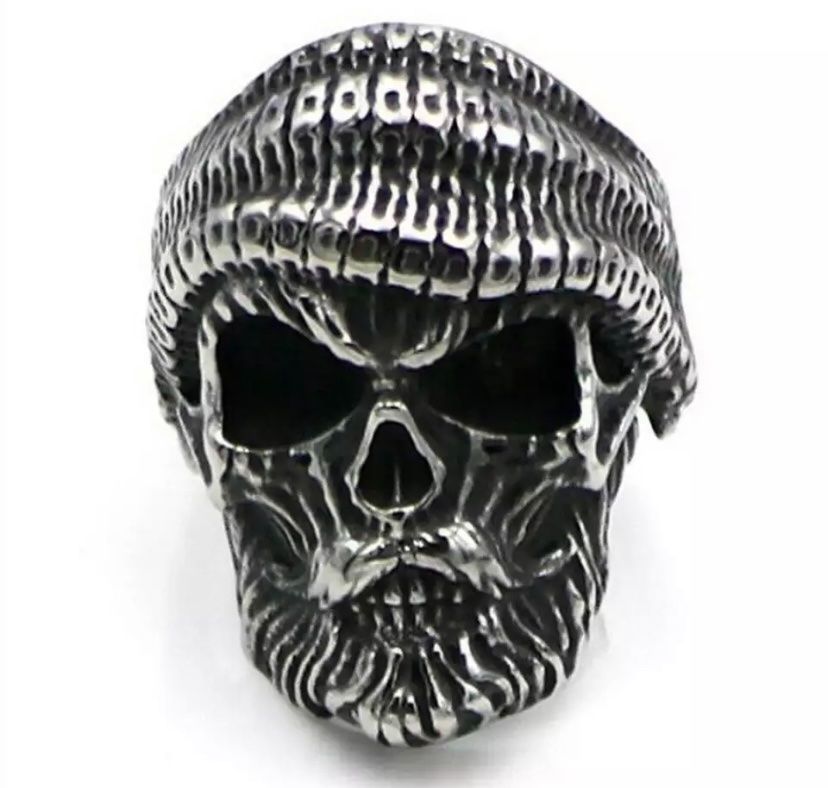 Anelli: Men ring silver skull face – Nuovo e nell'imballaggio originale da Aarburg venduto da StavFashion 3