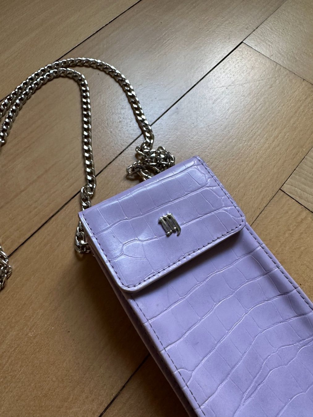 Borse da donna: Handytasche flieder in Kroko-Optik – Usato da Zürich venduto da Diazaio 1