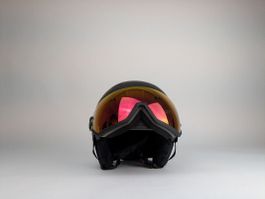 UVEX Skihelm schwarz matt 58-61cm