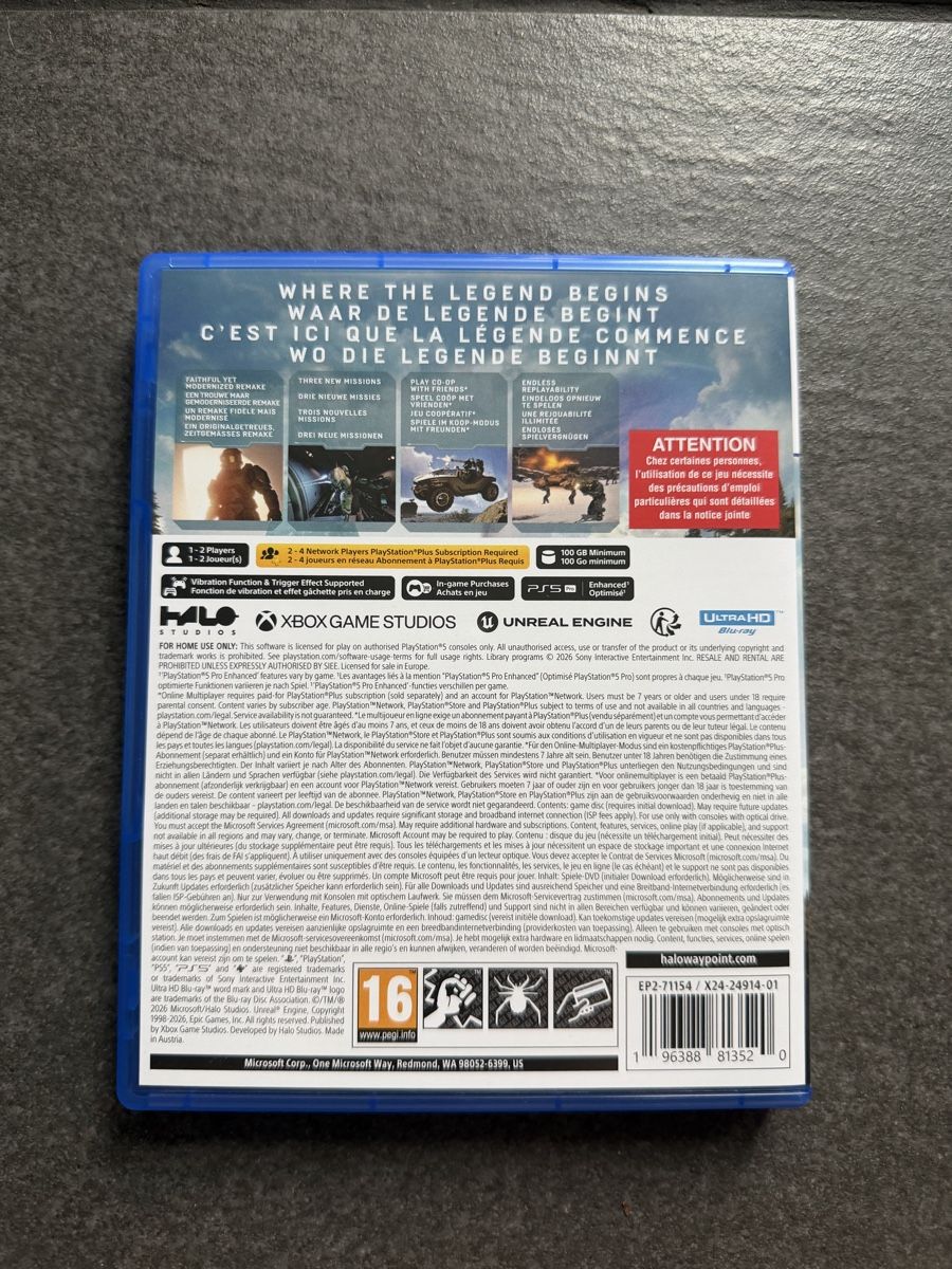 Sony Giochi: Halo Campaign Evolved PS5 – Usato da Zürich venduto da cENS0R 1