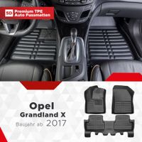 5D Premium Auto Fussmatten  für Opel Grandland X ab 2017