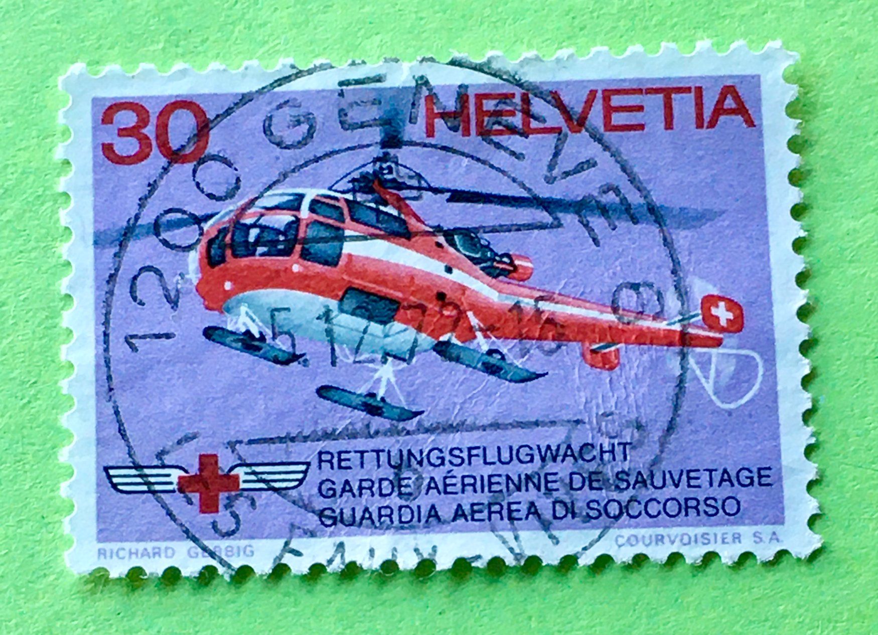 Tutti i francobolli: Nr.518 GESTEMPELT Geneve – Usato da Aarau venduto da Billa007