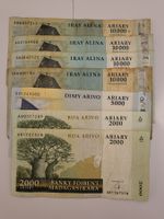 Banknoten aus Madagascar