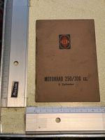 buch, heft, gilera motorrad 250/300 cc, 2 zylinder