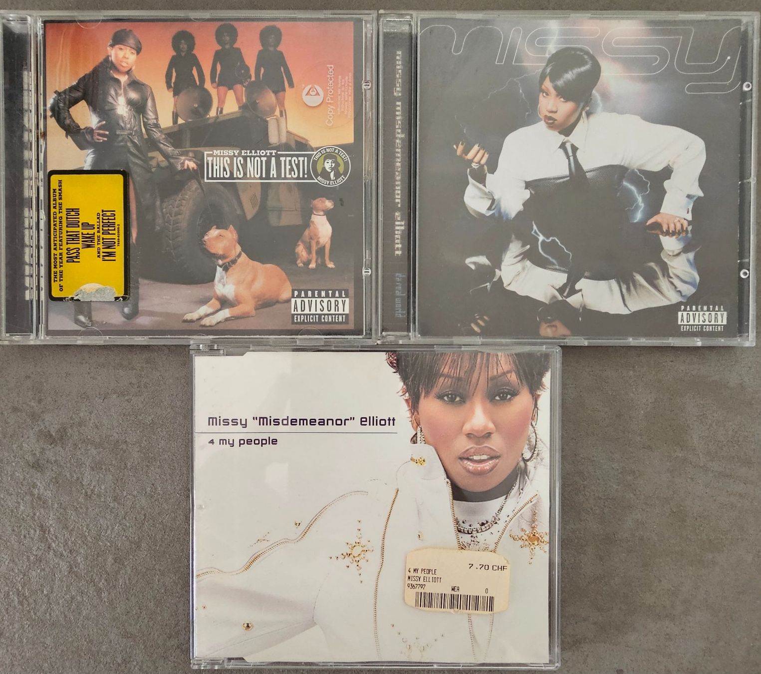 CDs: Missy "Misdemeanor" Elliott CD's – Gebraucht aus Unterkulm von Chaplyn2018
