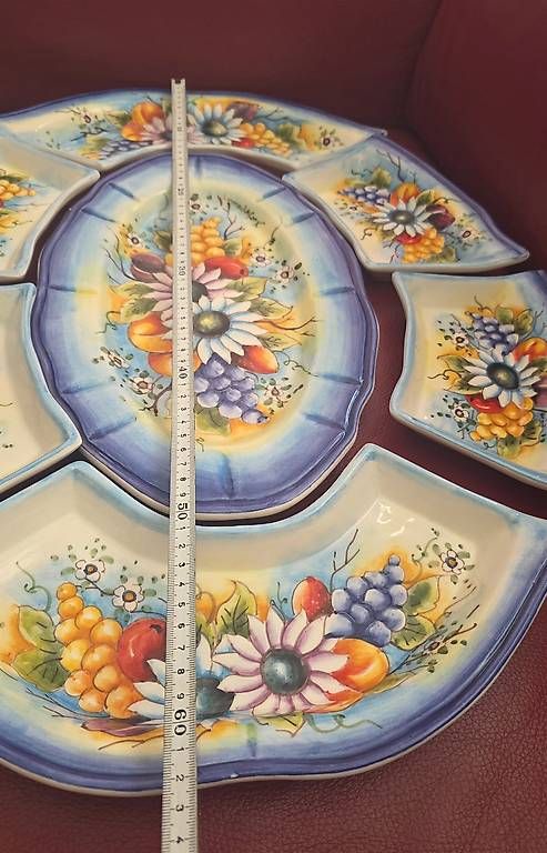 Set di piatti: Keramik-Servierset – Usato da Seewen SO venduto da wit_6lph 4