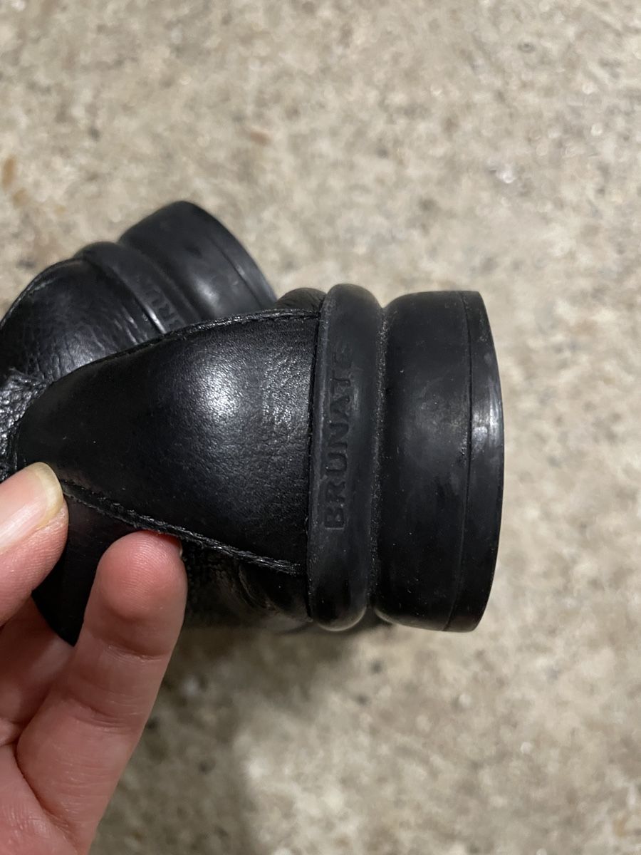Brunate Chaussures femmes: Brunate black leather ballet flats size 38 – D'occasion à Neuchatel par shi_9fzw 6