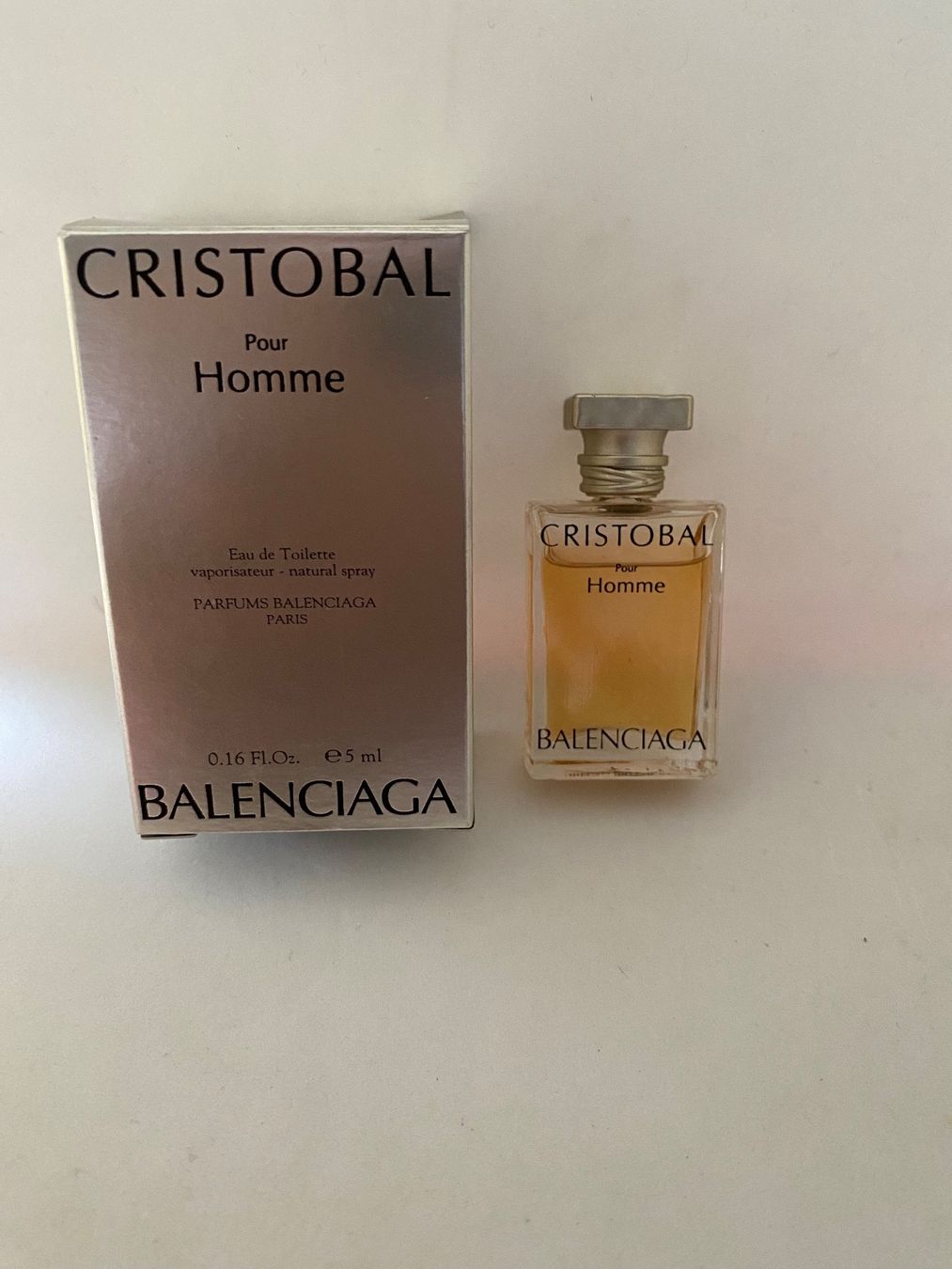 Balenciaga Profumi & Eau de Toilette: Miniature Cristobal Balenciaga 5ml – Nuovo e nell'imballaggio originale da Bouveret venduto da wes_7zll