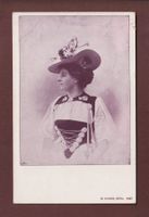 W. Kaiser BERN - Frau mit Tracht - 1901