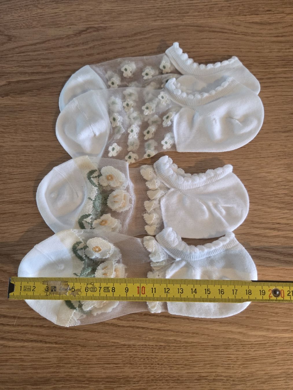 Socken: 2-er Pack süsse Söckchen mit Blumen, 36-38 – Neu (gemäss Beschreibung) aus Dübendorf von Timulka 3