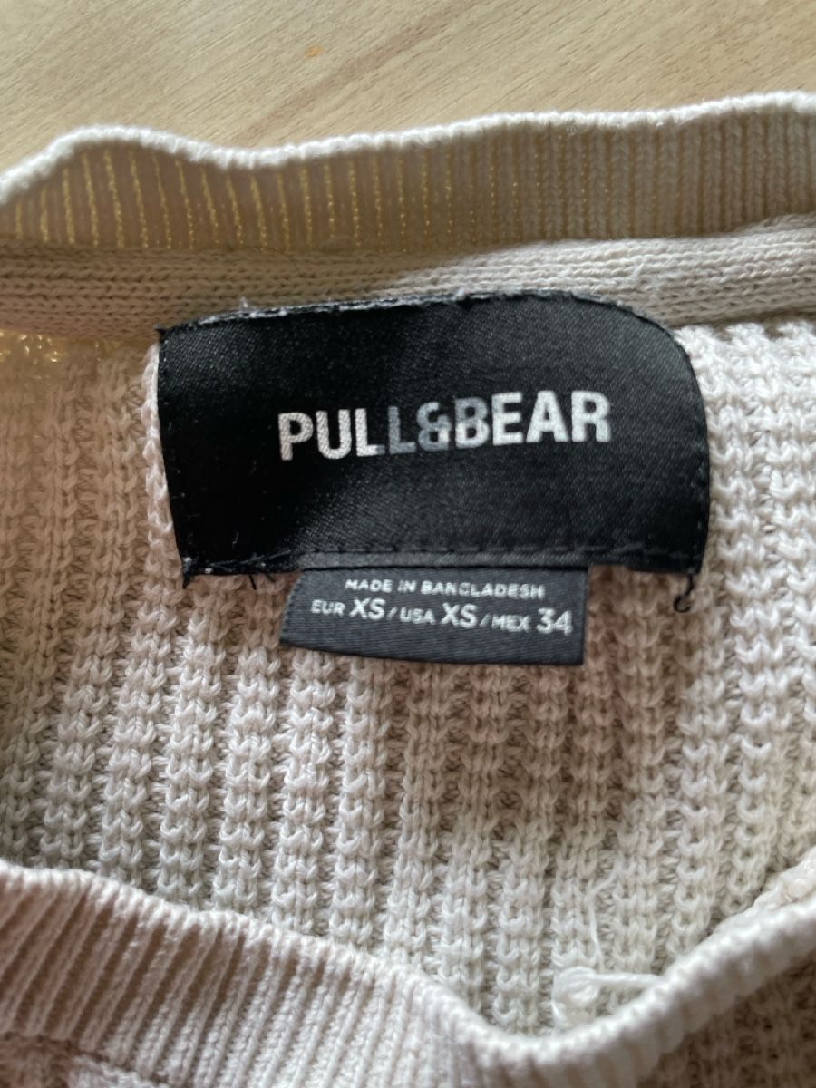 Pull&Bear Maglioni & Felpe: Pull&Bear Herren Strickpullover XS Beige - Top Zustand! – Usato da Muttenz venduto da Fertal 2
