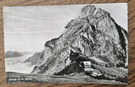Berg-Gasthaus Holzegg  mit Stempel1952, n. Kilchberg