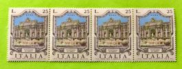Briefmarken aus Italien Brunnen Ungestempelt