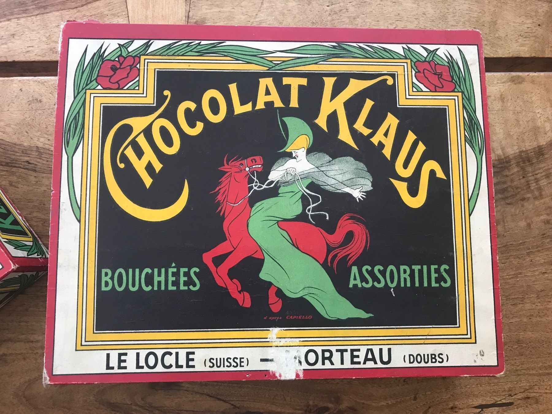 Barattoli: Chocolat klaus – Usato da novaggio venduto da cam_5stl