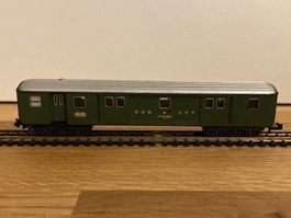 Minitrix 3027 SBB Gepäckwagen