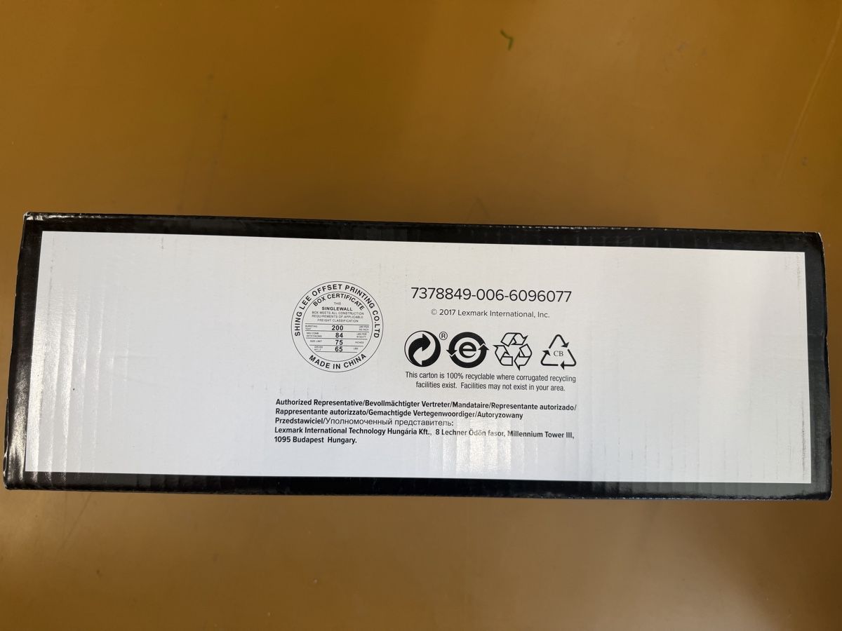 Lexmark Cartucce per stampanti & toner: Lexmark E260A11E Toner Black Neu Ungeöffnet – Nuovo e nell'imballaggio originale da Dietlikon venduto da ComdatAG 4