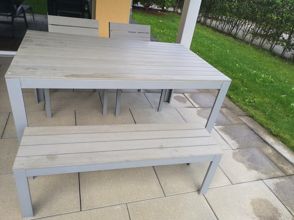 Gartentisch mit Bank und 2 Stühlen Kaufen auf Ricardo