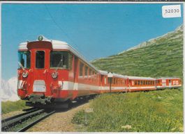 Furka-Oberalp-Bahn (FO) Pendelzug mit BDeh 4/4 92