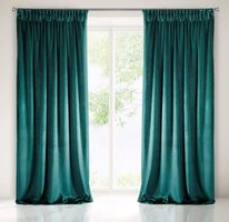 Vorhänge Samt Luxus 2er-Set BxH 140x245cm