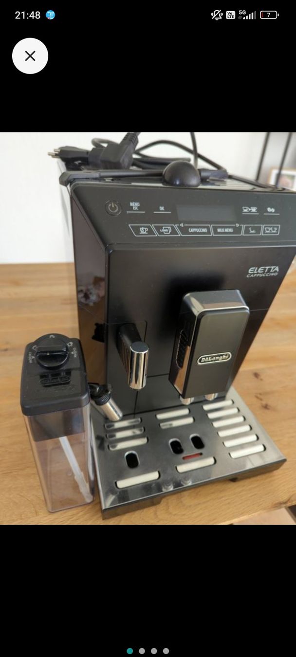 Macchine per caffè & Macchine per espresso: DeLonghi Kaffevollautomat Eletta Capuccino – Usato da Bern venduto da alpweg