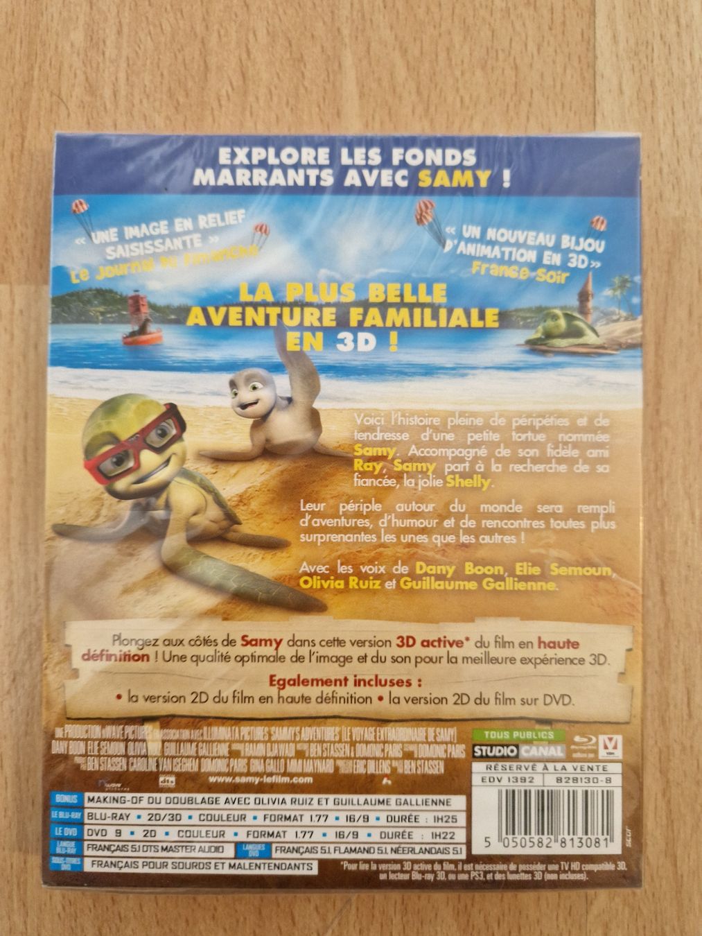Tutti i DVDs: SAMY BLURAY + DVD Français, 3D & 2D – Nuovo e nell'imballaggio originale da Zürich venduto da Arianco 1
