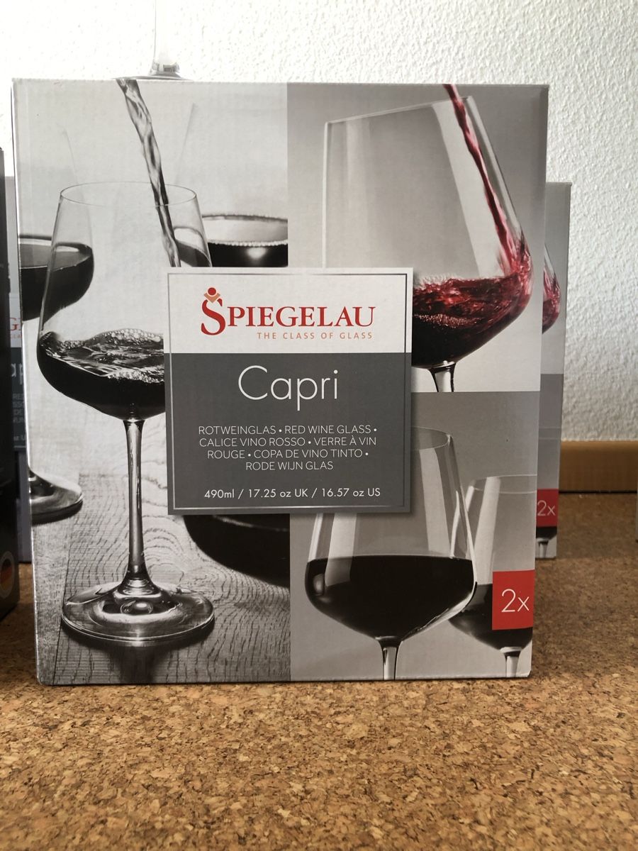 Gläser: NEU 8x Spiegelau Capri Rotweingläser – Neu und originalverpackt aus Kilchberg ZH von LittleMissSunshine 2