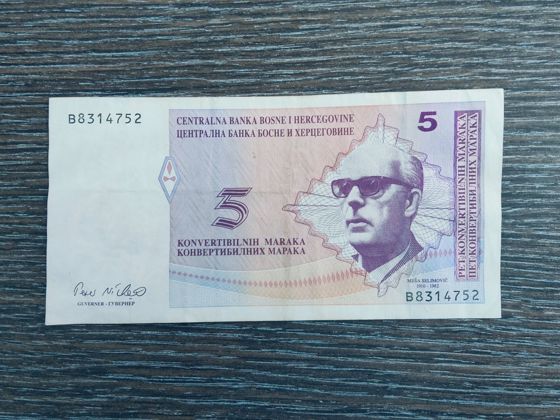 Banknoten: Bosnien 5 Convertible Marka  !!!!! – Gebraucht aus Flaach von Lonzo99