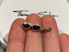 Thomas Sabo Charm ☀️ Sonnenbrille 🕶️ Silber 925