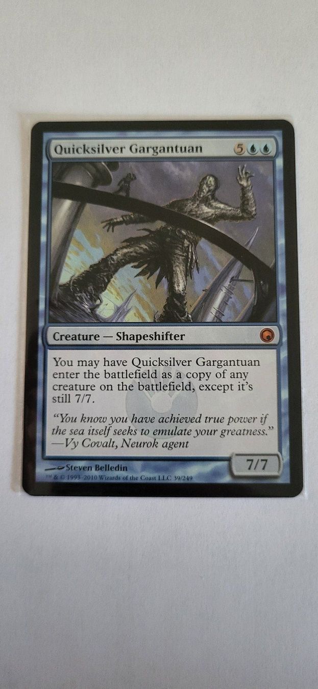 Magic The Gathering Carte collezionabili: MTG - Quicksilver Gargantuan – Usato da Münsingen venduto da Heroism2010