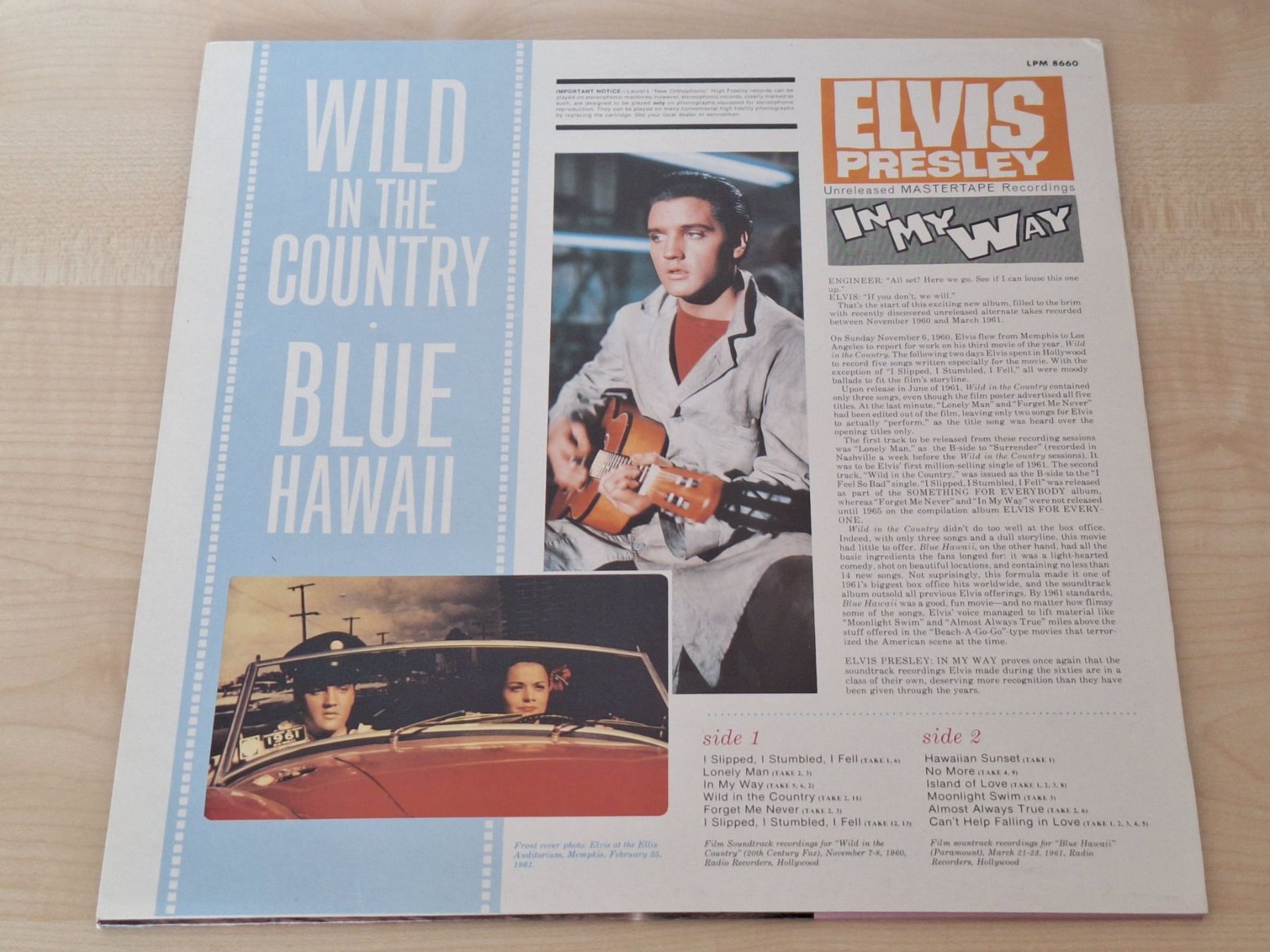 Dischi in vinile: Elvis Presley In My Way LP – Usato da Uerschhausen venduto da Burton77 1