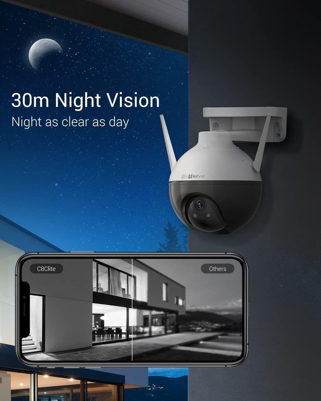 Alarmanlagen: Überwachungskamera, 1080p WLAN – Neu und originalverpackt aus Nuglar von SaleRitter 4