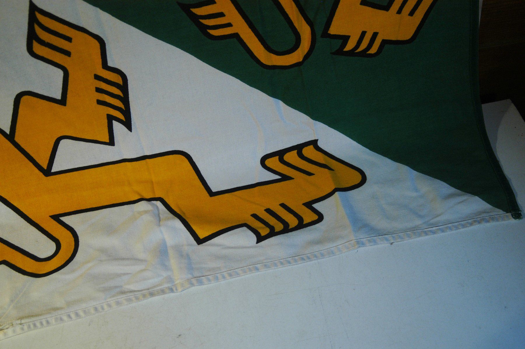 Fahnen: Fahne Thurgau 97 x 94 cm – Gebraucht aus Herisau von Wisen 2