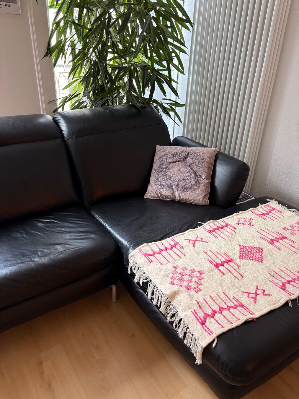 Pfister Sofas: Ecksofa Pfister Leder Schwarz – D'occasion à Bern par mic_7clt 4